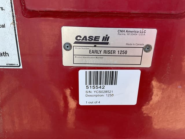 Image of Case IH 1250 equipment image 3