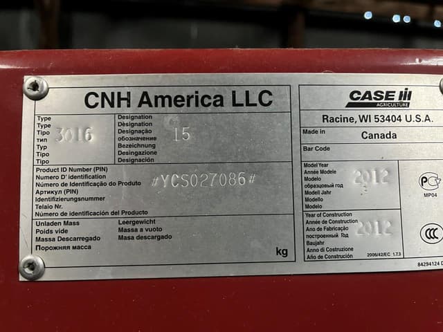 Image of Case IH 3016 equipment image 1