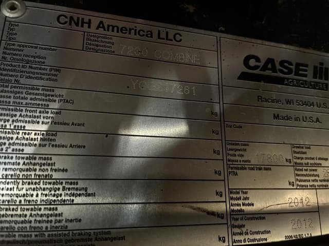 Image of Case IH 7230 equipment image 1