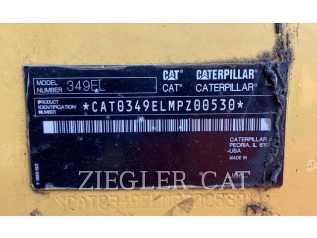 Image of Caterpillar 349E equipment image 2