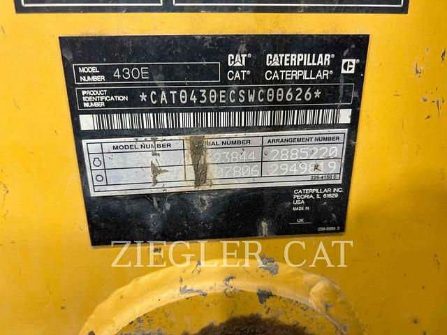 Image of Caterpillar 430E equipment image 1