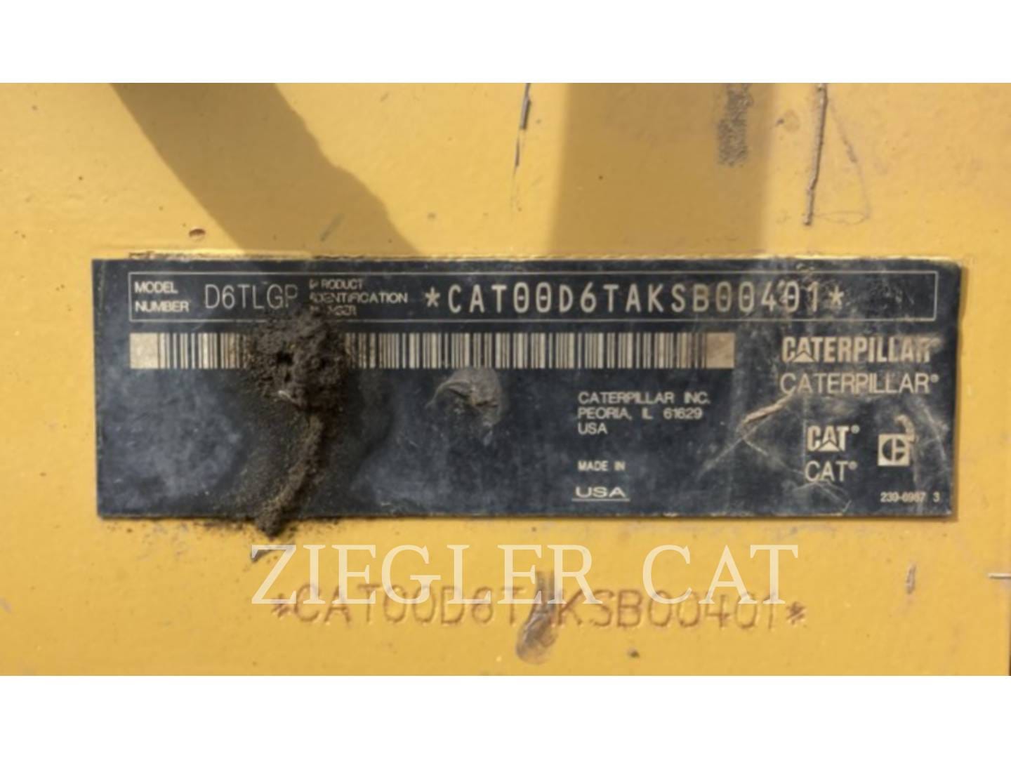 2012 Caterpillar D6T Equipment Image0