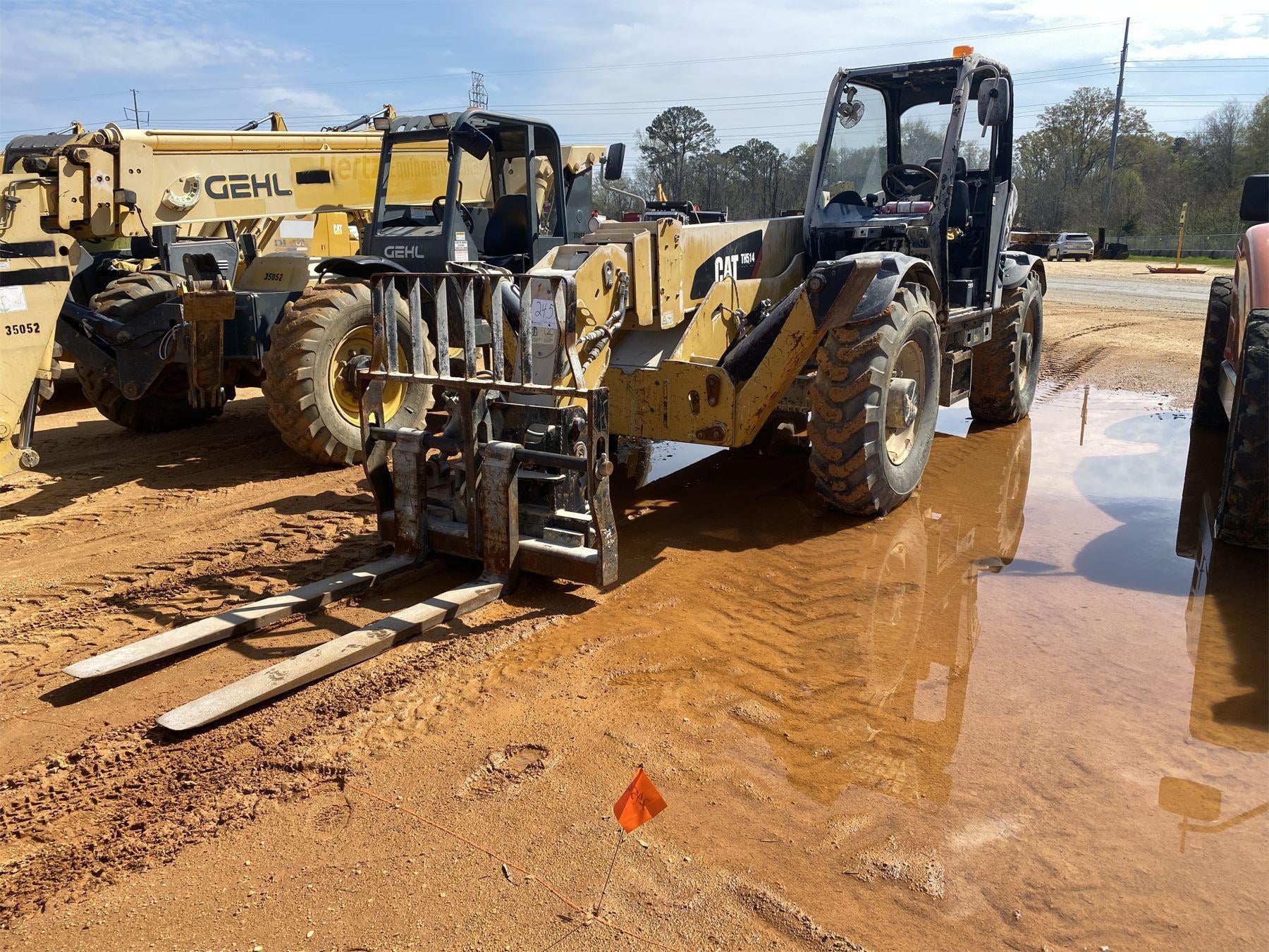 SOLD - 2012 Caterpillar TH514 Lot No. 52146569 Construction with 4,355 ...