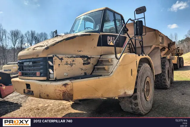 Image of Caterpillar 740 equipment image 1