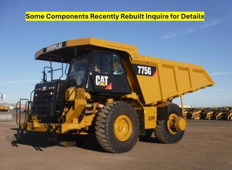 2012 Caterpillar 775G Equipment Image0