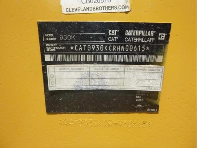 Image of Caterpillar 930K equipment image 4
