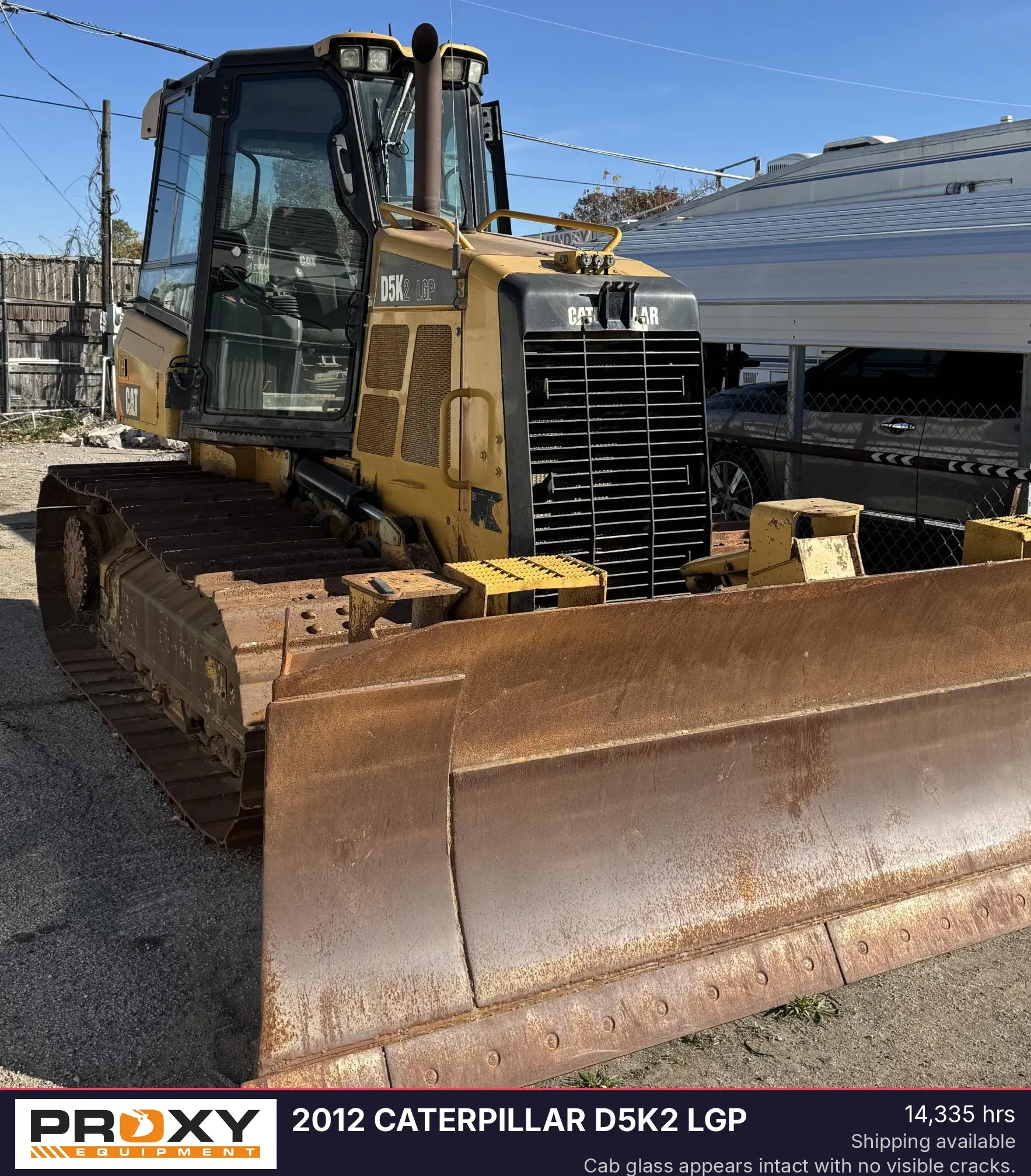 2012 Caterpillar D5K2 LGP Equipment Image0