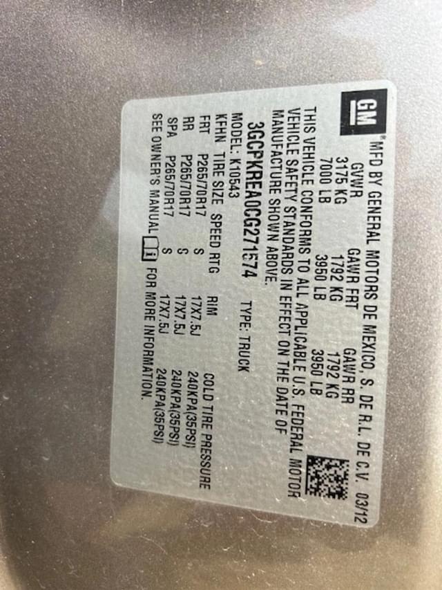 Image of Chevrolet 1500 equipment image 4