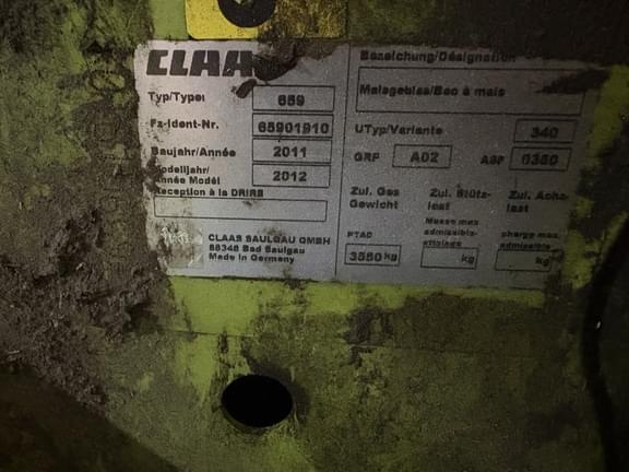 Image of CLAAS Orbis 659 equipment image 1