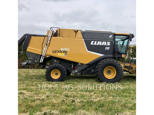 Image of CLAAS Lexion 670 equipment image 3