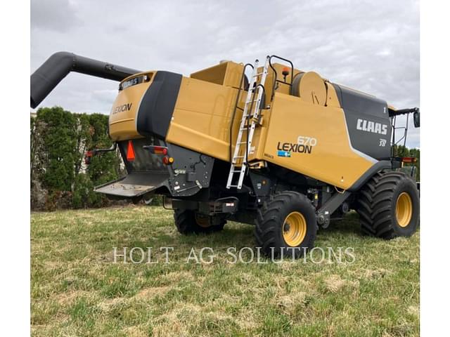 Image of CLAAS Lexion 670 equipment image 2