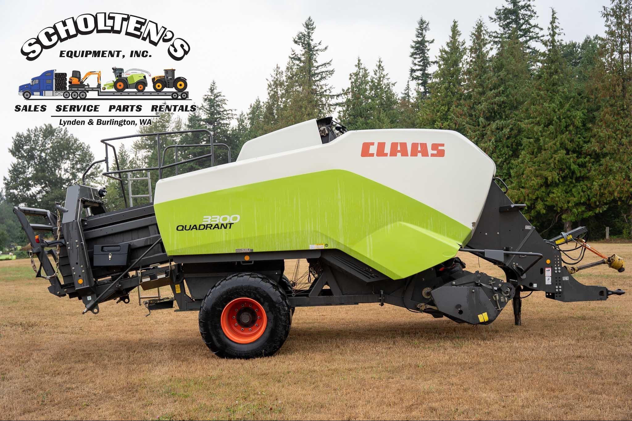 2012 CLAAS Quadrant 3300 Equipment Image0