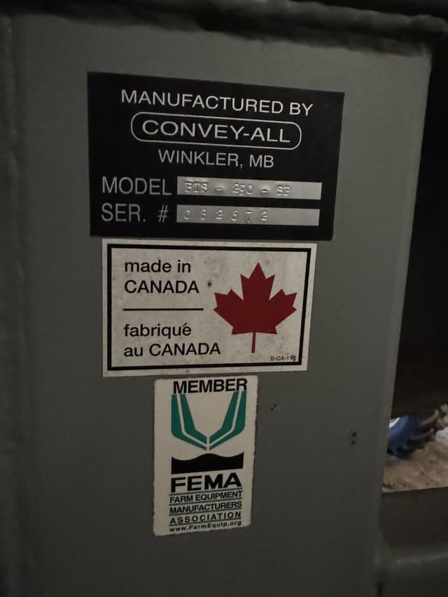 Image of Convey-All  BTS290 equipment image 4