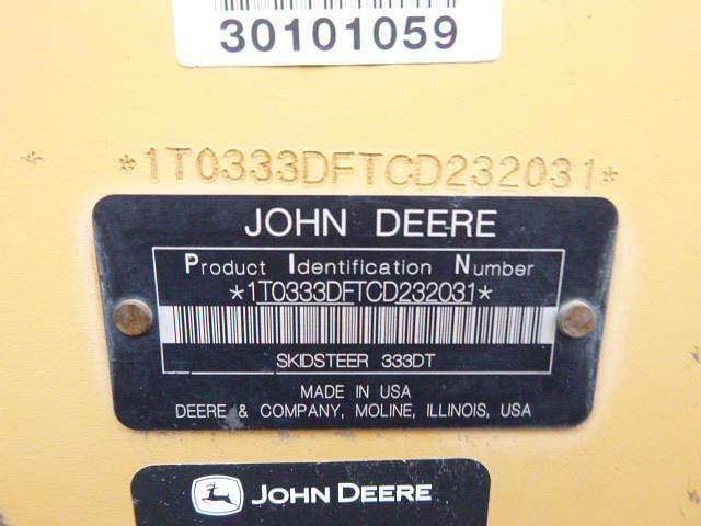 Image of John Deere 333D equipment image 4