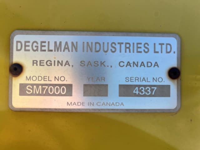 Image of Degelman SM7000 equipment image 1