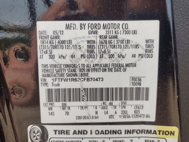 Image of Ford F-150 equipment image 4