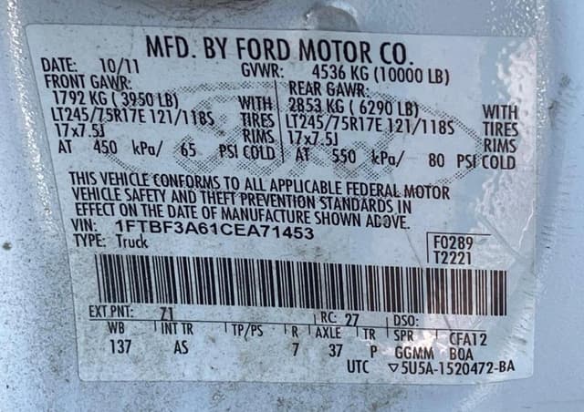 Image of Ford F-350 equipment image 2