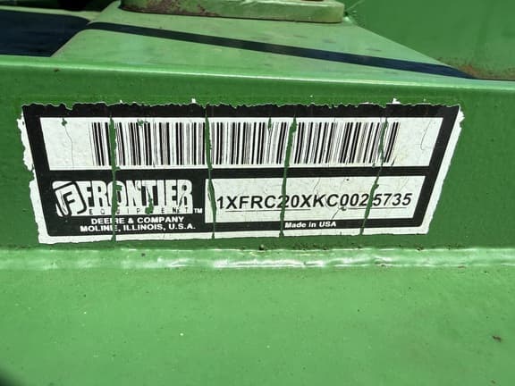 Image of Frontier RC2060 equipment image 4