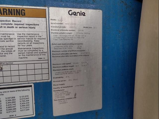 Image of Genie S60X equipment image 4