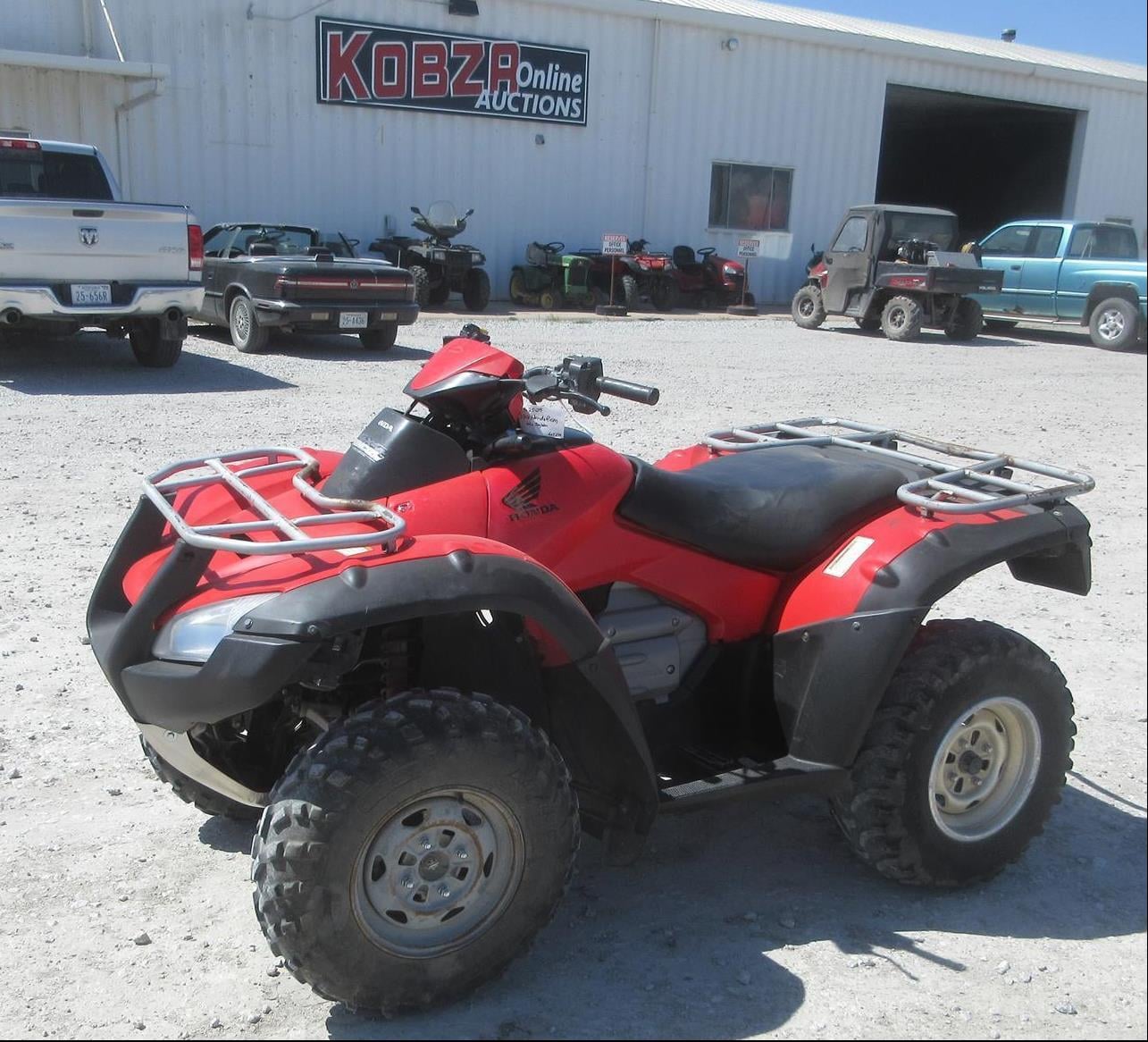 SOLD - 2012 Honda TRX680 Lot No. 7844 Other Equipment with 1,100 Hrs ...