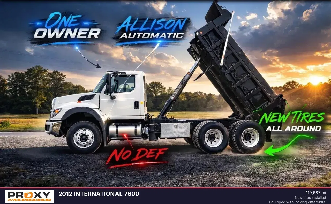 2012 International 7600 Equipment Image0