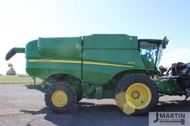 Image of John Deere S670 equipment image 3