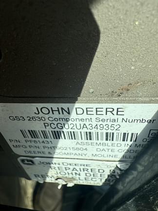 Image of John Deere GreenStar 2630 Image 1