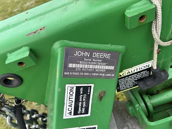 Image of John Deere 275 equipment image 3