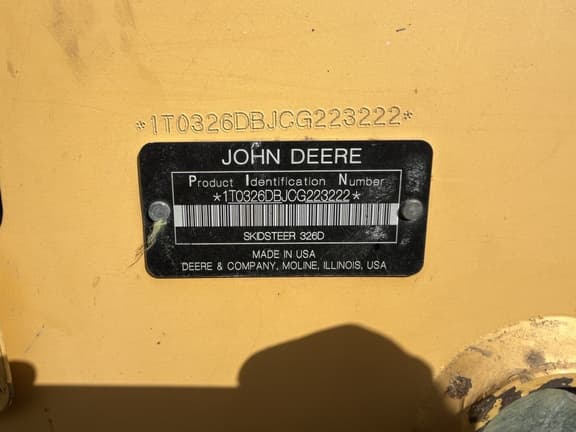 Image of John Deere 326D equipment image 4