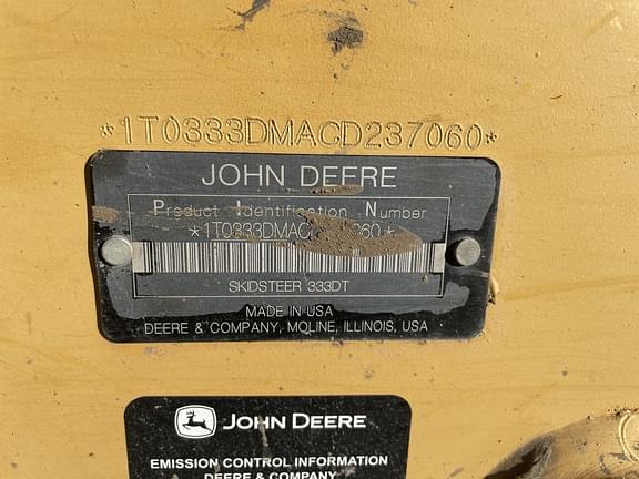 Image of John Deere 333D Image 1