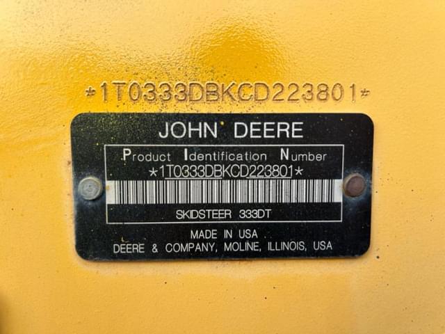 Image of John Deere 333D equipment image 1
