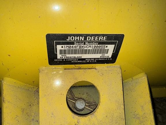 Image of John Deere 44" Front Blade Image 0