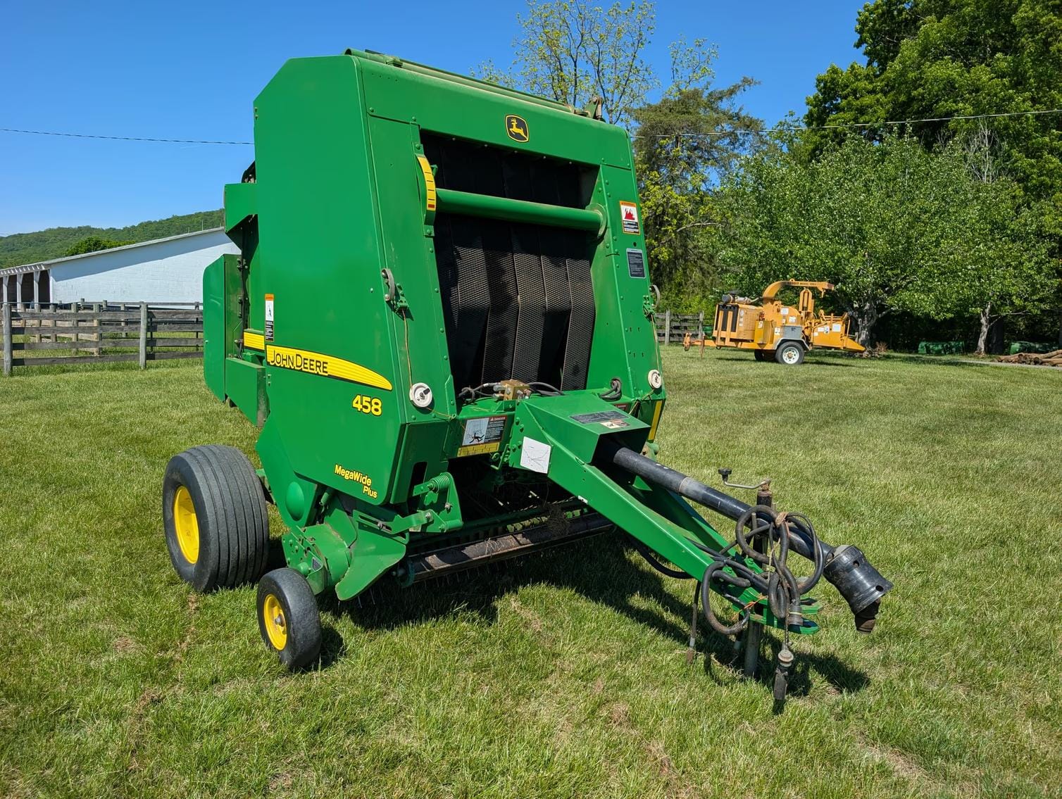 2012 John Deere 458 MegaWide Plus Equipment Image0
