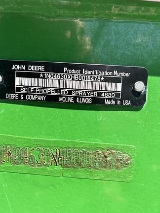 Image of John Deere 4630 equipment image 2