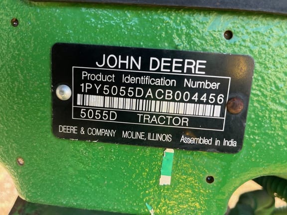 2012 John Deere 5055D Equipment Image0
