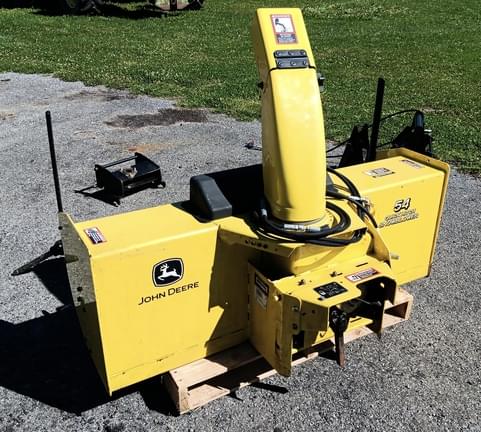 Image of John Deere 54" Snow Blower equipment image 2