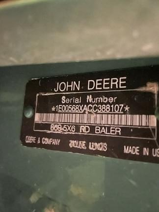 Image of John Deere 568 equipment image 4