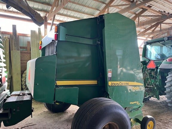 2012 John Deere 568 Mega Wide Plus Equipment Image0