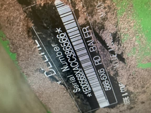 Image of John Deere 568 equipment image 4