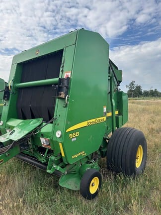 2012 John Deere 568 Mega Wide Plus Equipment Image0