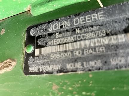 Image of John Deere 568 equipment image 1