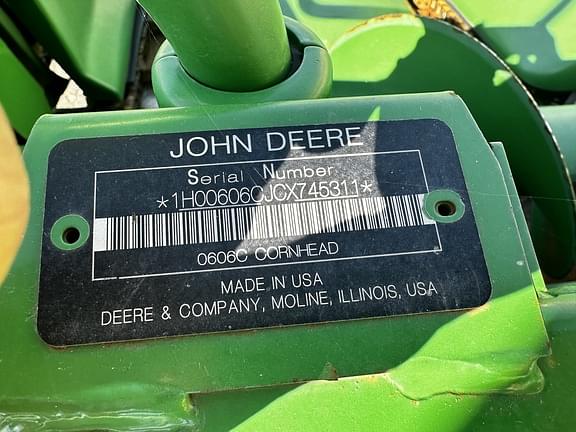 Image of John Deere 606C equipment image 1