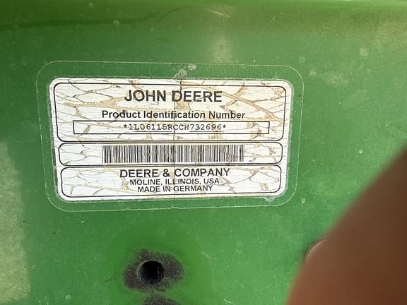 Image of John Deere 6115R equipment image 2