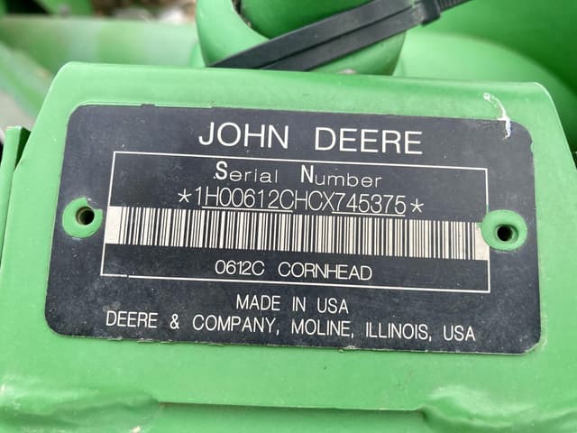 Image of John Deere 612C equipment image 3