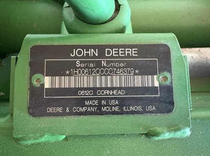 Image of John Deere 612C equipment image 4
