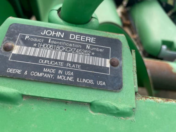 Image of John Deere 618C equipment image 4