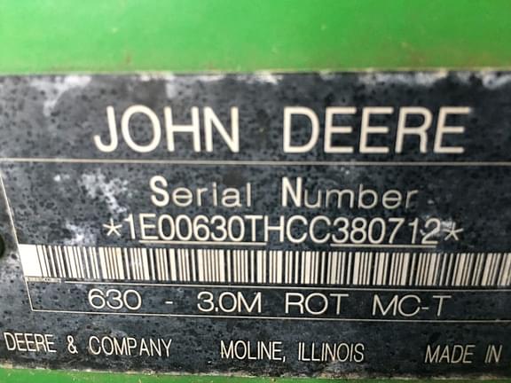 Image of John Deere 630 equipment image 4