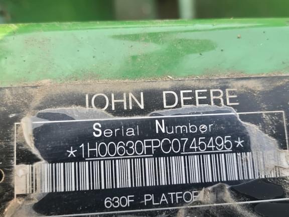Image of John Deere 630F equipment image 1
