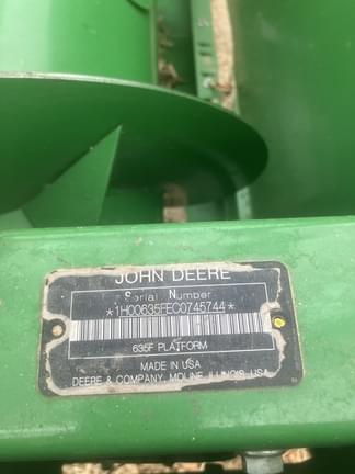 Image of John Deere 635F equipment image 1