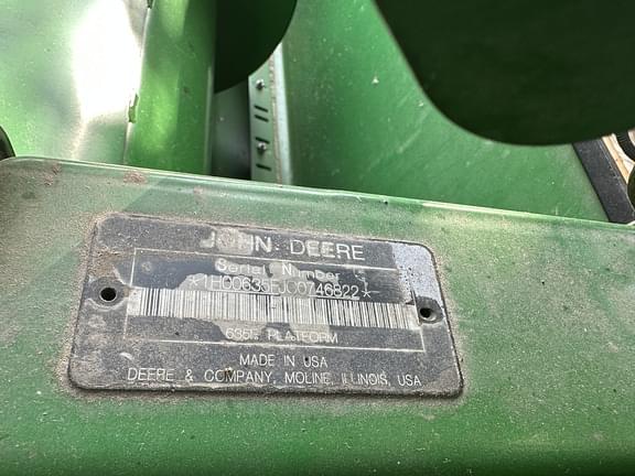 Image of John Deere 635F equipment image 2